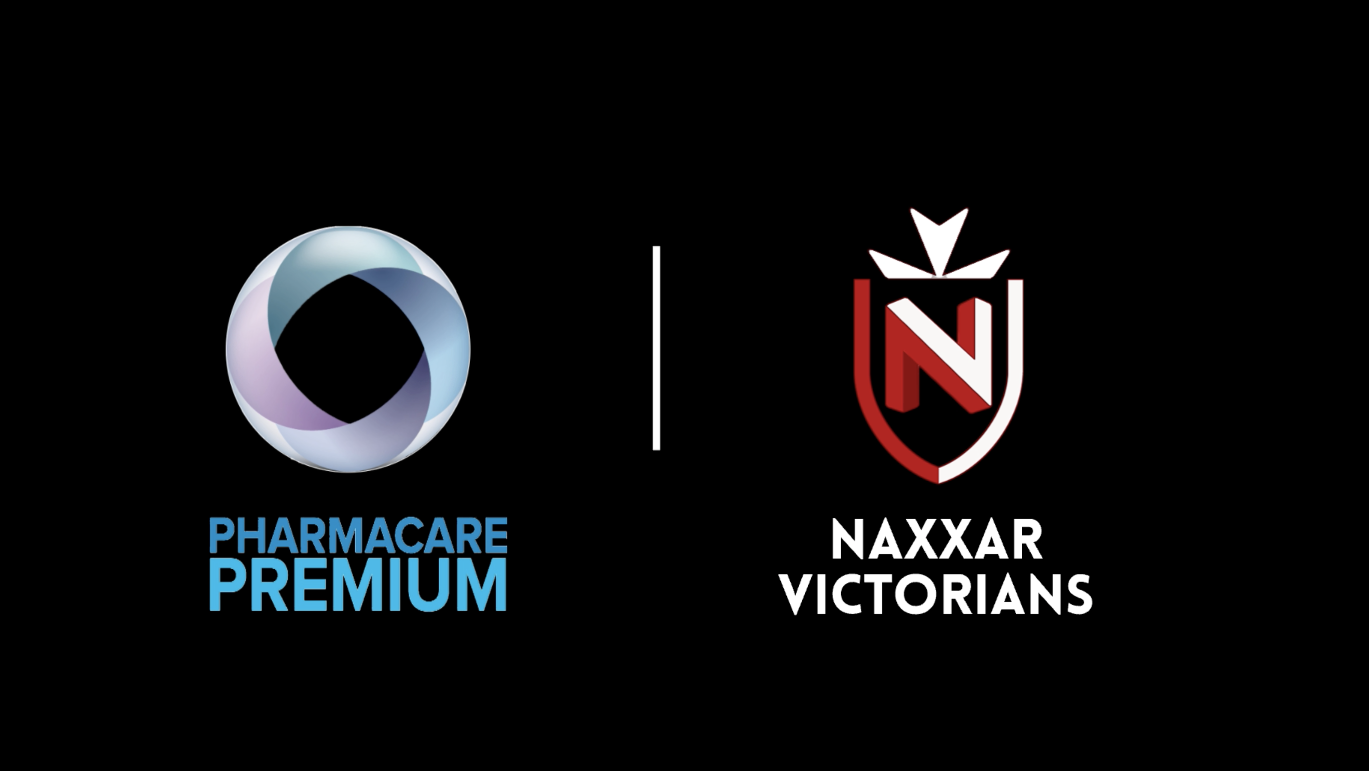Pharmacare and Naxxar Victorians logos